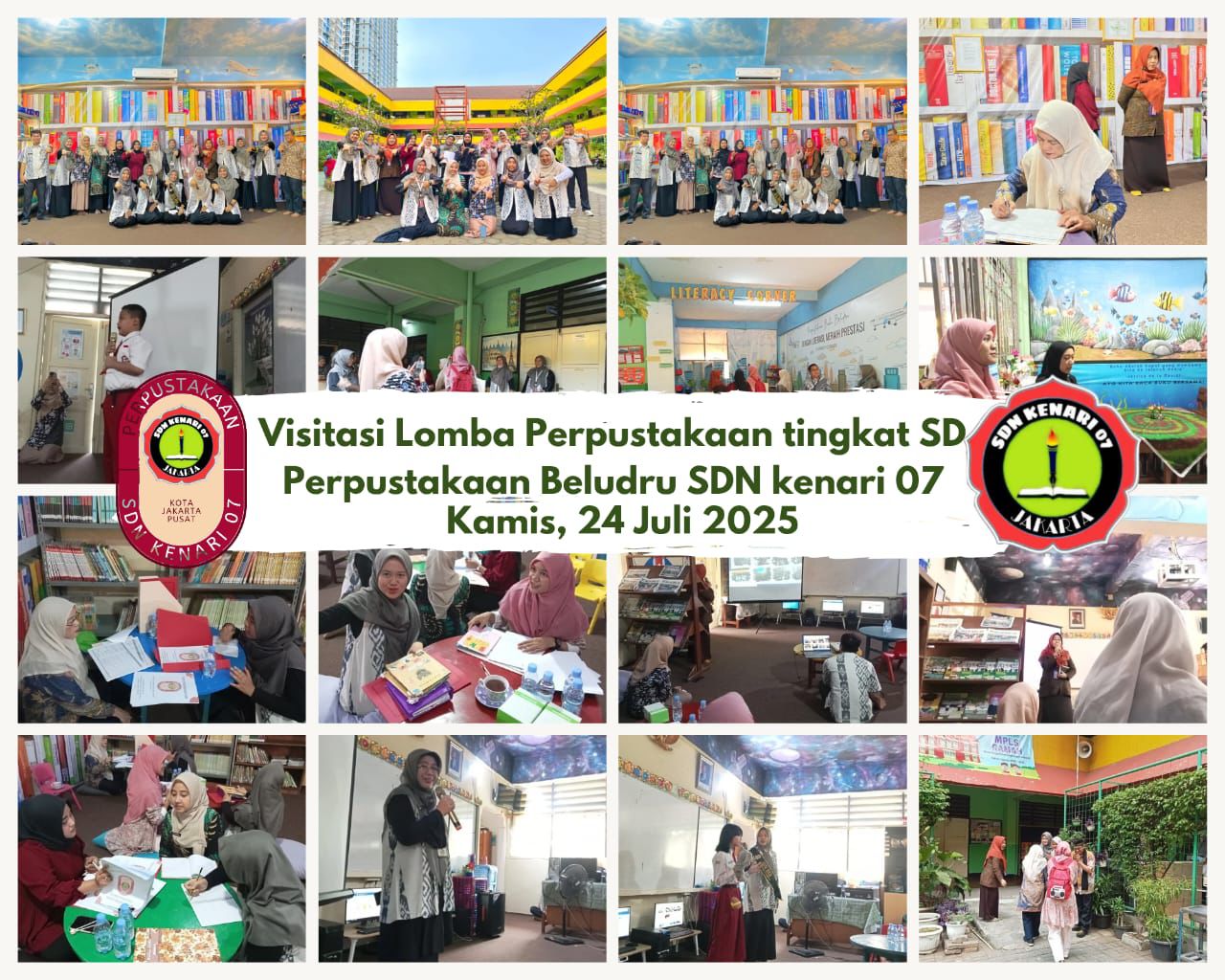 Visitasi Lomba Perpustakaan